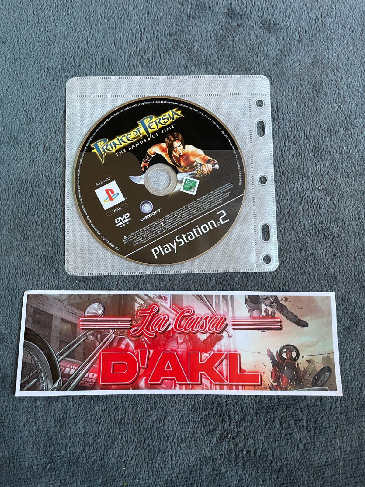 Prince of Persia Les Sables du Temps CD SEUL sur Playstation 2 PS2 - FR