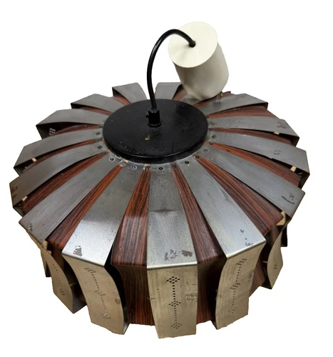Coronell Elektra Werner Schou Danish Mid-Century Pendant Light, Vintage
