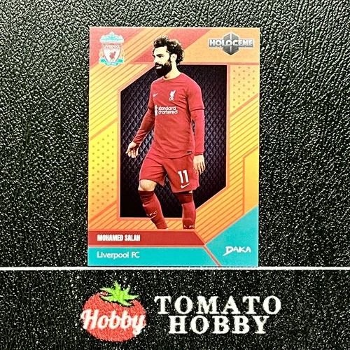MOHAMED SALAH /25 ORANGE REFRACTOR DAKA HOLOCENE TEAM SET 2022-23 LIVERPOOL