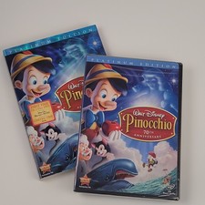 Pinocchio DVD 2-Disc 70th Anniversary Platinum Edition, 2009, Disney - NEW