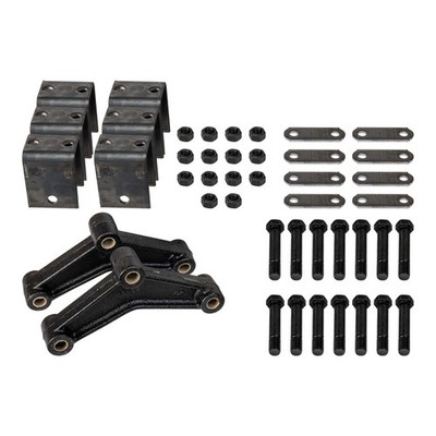 Tandem Trailer Double Eye Hanger Kit for 1 3/4'' Leaf Springs 3500-7000 lb Axles