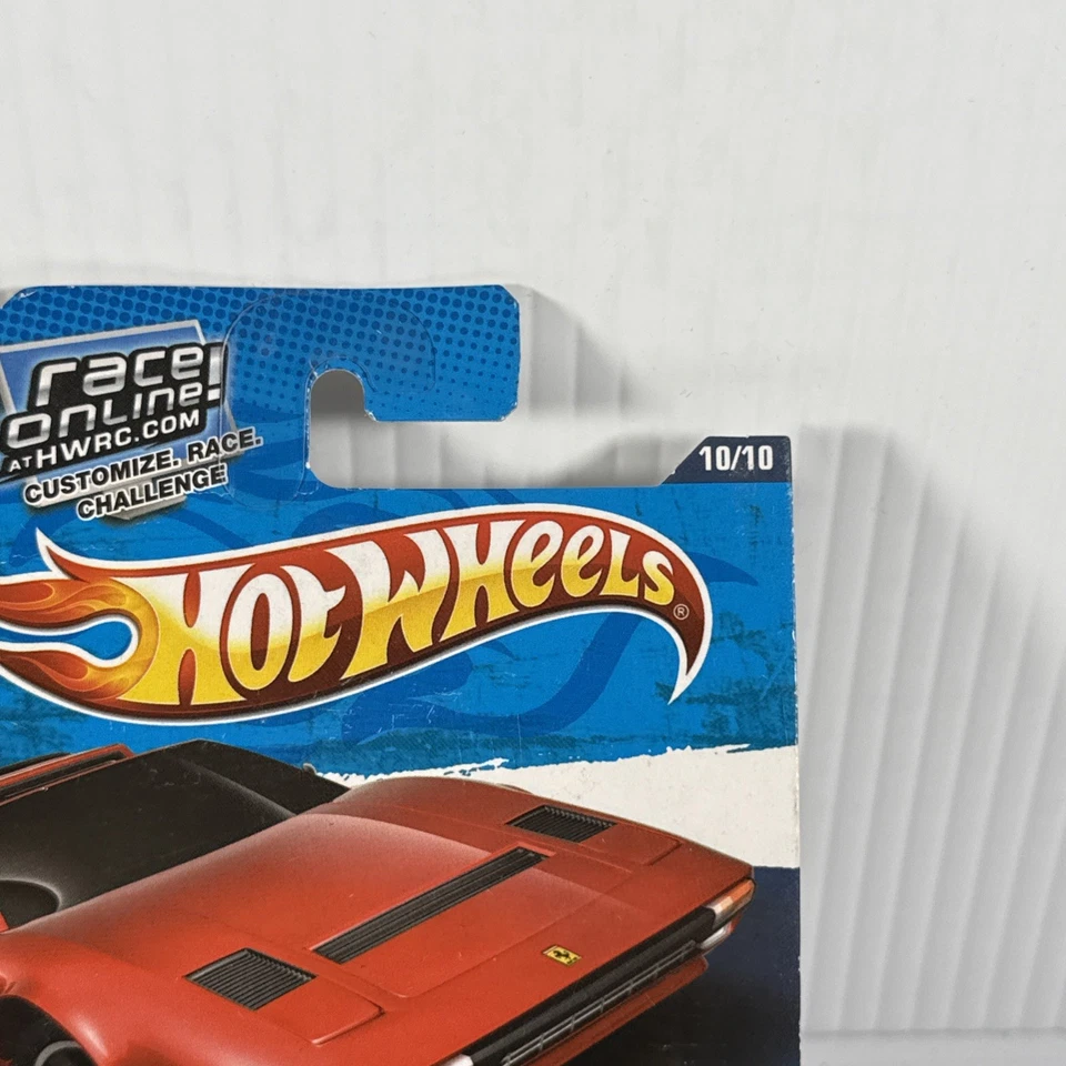 Hot Wheels All Stars Ferrari 308 GTS 2011 rojo con protector interior tostado Foto 2 de 4
