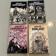 Warlock! RPG Compendium Vol 1, 2 & 3 + Goblin By Fire Ruby Designs BOSR