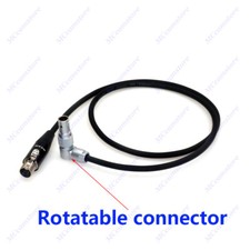 adjustable elbow 0B 2pin to ta4f 4pin female for tvlogic 055/056/058 power cable