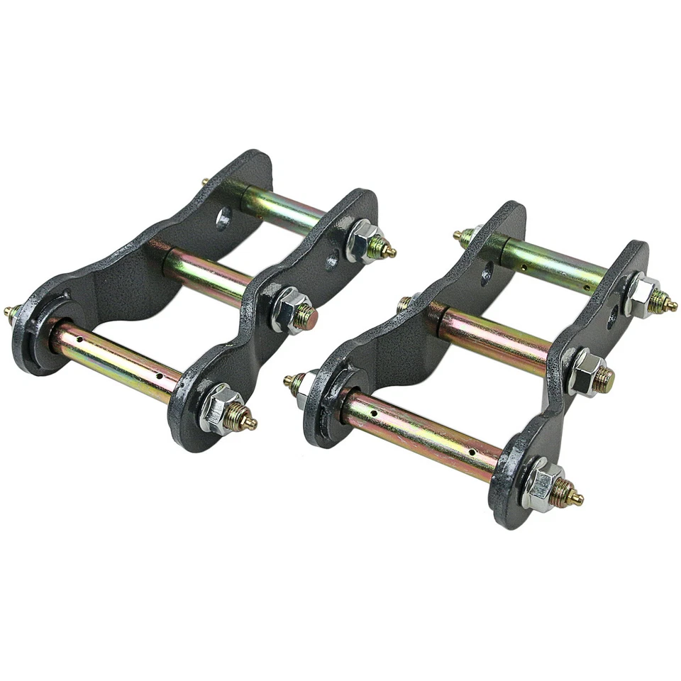 Lift KUp 2" Greasable Shackles Kit For Ford Courier Ranger PJ BT50 Mazda 98-11 - image 2 of 4