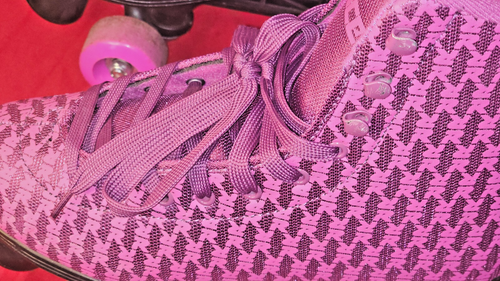 Roces Quad Roller Skates Size 6 EU40 Purple Lace Up Vintage 1990s - Picture 8 of 21