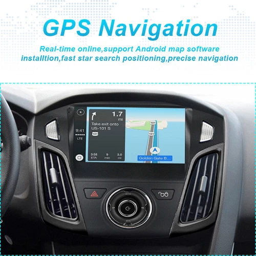 For Ford Focus 2012-2017 Carplay Android 13 Car Stereo Radio BT GPS Navi 2+32GB - Picture 10 of 15