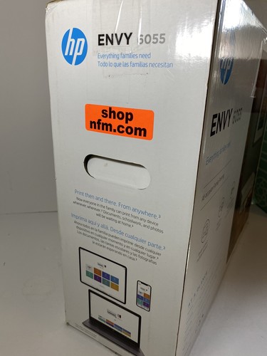 HP ENVY 6055 Thermal Inkjet All-In-One Printer - White Air Print - Picture 2 of 5