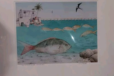 Florida Keys Artwork Rocky Ferris