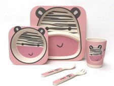 Children's 5 Piece Dinner Set - Eco-friendly & Biodegradable