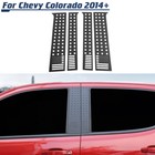 US Flag Window Pillar Posts Cover Trim Protect For Chevy Colorado/GMC Canyon 14+