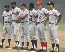 1969 MLB All Stars Photo 8X10 Aaron McCovey Santo Bench  Buy Any 2 Get 1 FREE
