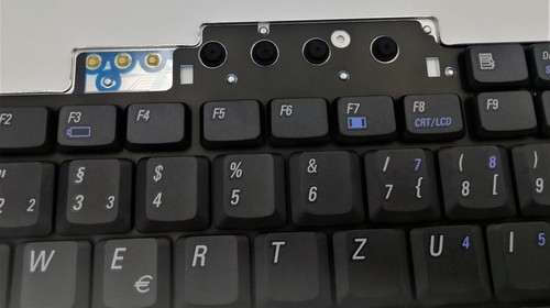 NEW GENUINE keyboard GERMAN Dell Latitude D531 TU227 - Zdjęcie 7 z 8