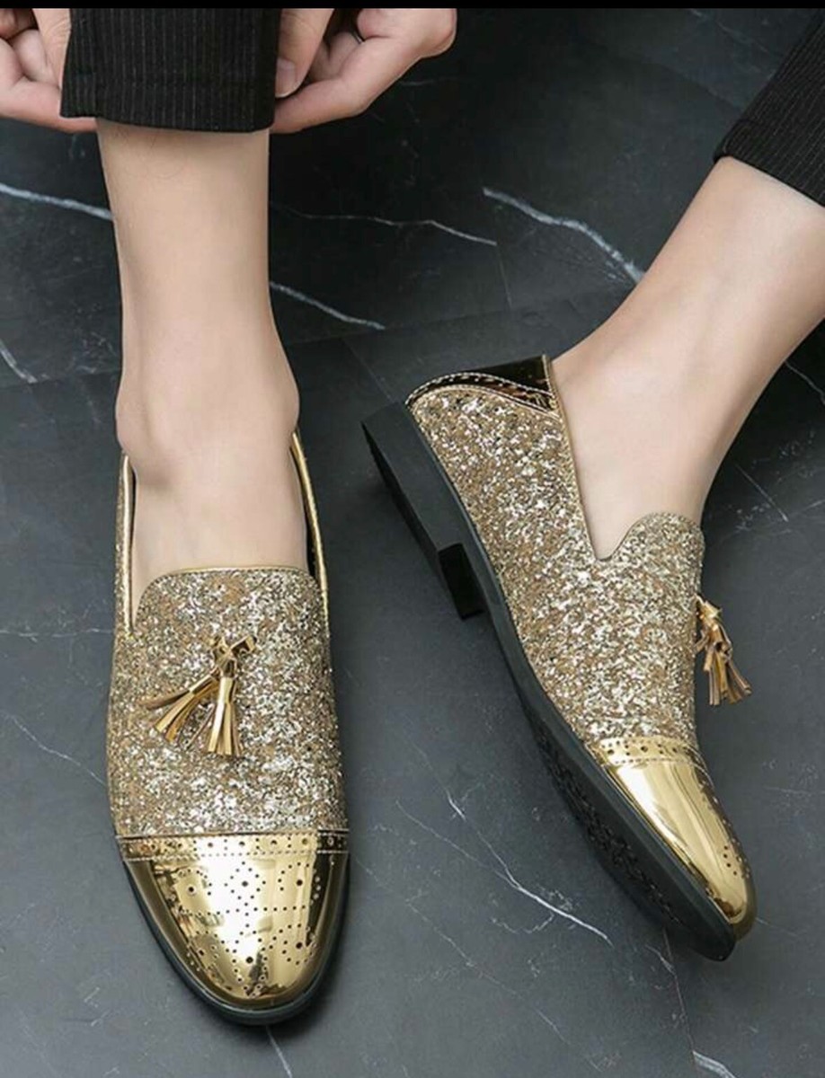 elegant gold evening dresses Long Sequins Metallic Prom Dress by LaDivine CF199 main image 0