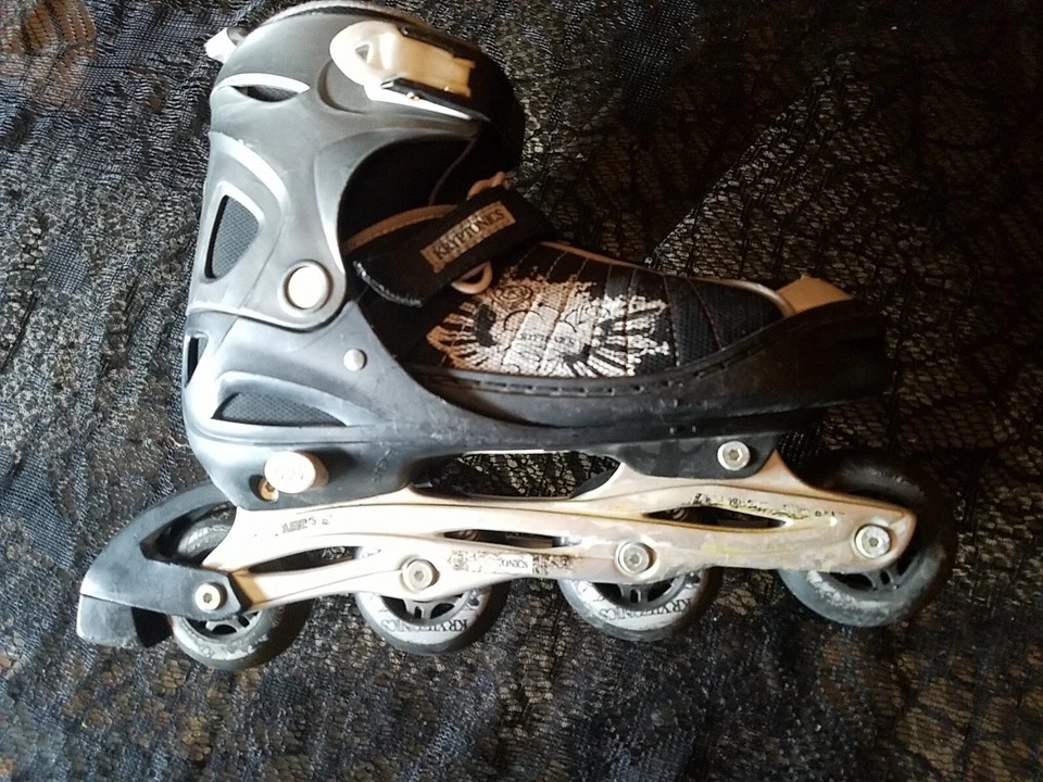 Patines en línea ajustables para adultos Kryptonics Vicious talla 10-11 para hombre Foto 2 de 4