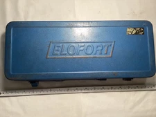 Vintage Elora 771 1/2” Drive Socket Ratchet Breaker Bar Set West Germany