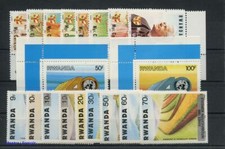1986, Ruanda, 1331-39 u.a., ** - 1809033