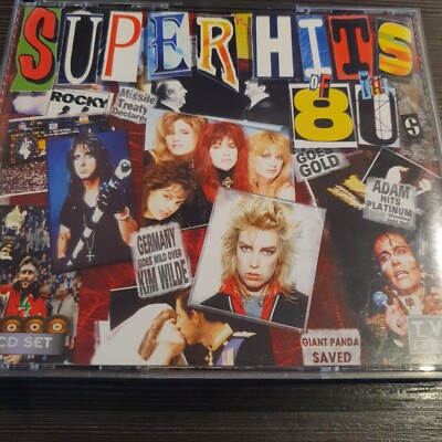 Superhits of the 80's   |  4 CD's  |  Guter Zustand