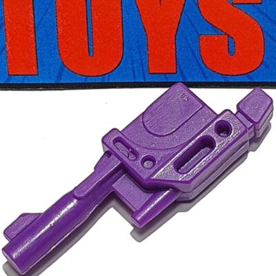 Transformers G2 Vortex GLUE GUN rifle cannon Bruticus purple weapon ...