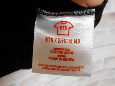 BTS World Tour Love Yourself JAPAN EDITION Official Live T-SHIRT