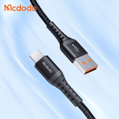 Mcdodo USB Durable Braided Aluminum Alloy Usb Cable Type-C Fast Charging Charger