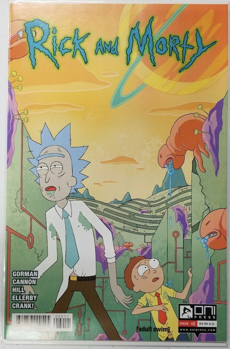 rick morty online on Rick And Morty 2 May 2015 Oni Press For Sale Online Ebay