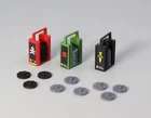 Action Force / GI Joe Minesweeper / Mine Carrier Accessory with Removeable Mines