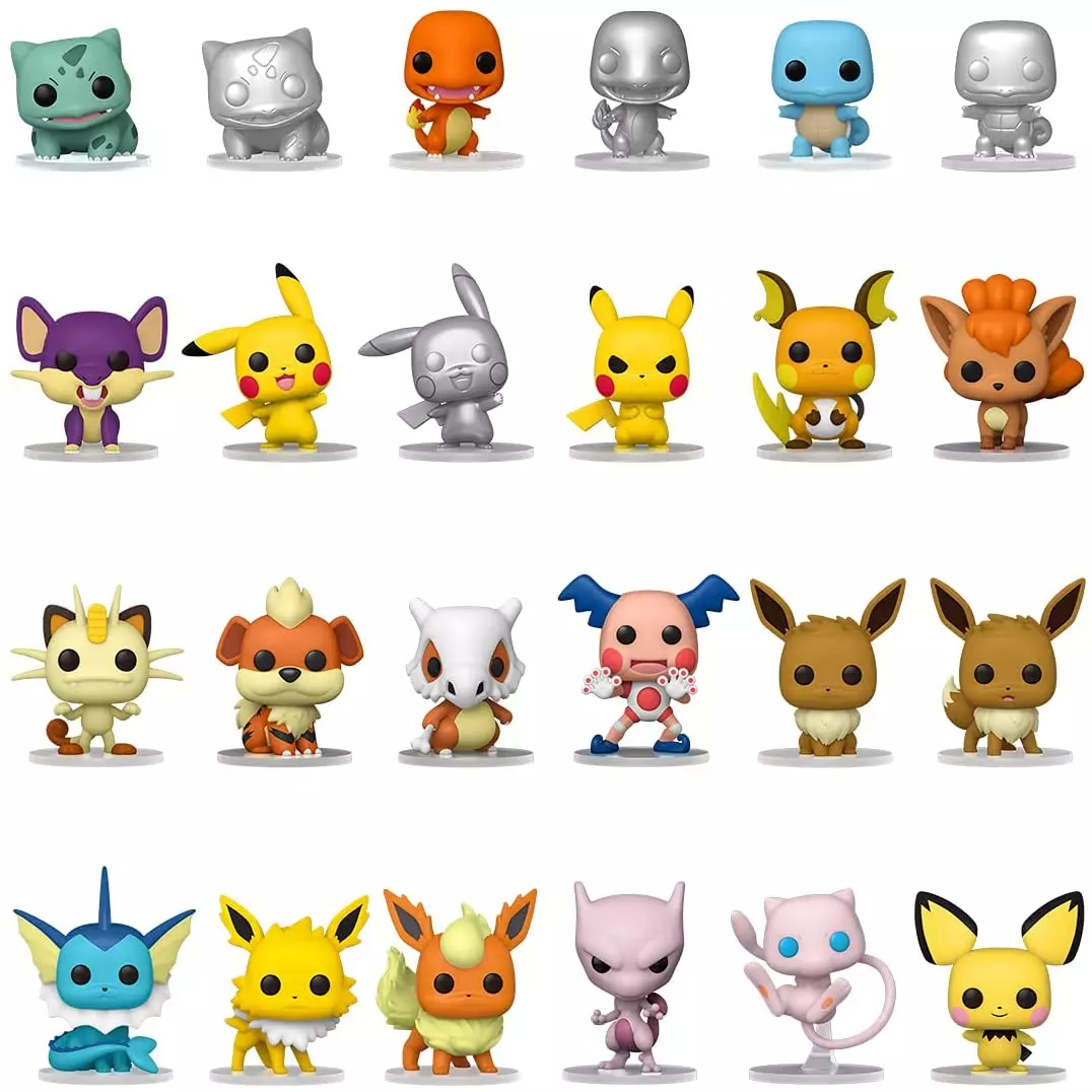 2021 Funko Pokemon Celebrations Pocket POP Mini Advent Calendar