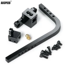 Alloy Adjustable Tow Trailer Hitch For Axial SCX10 1:10 RC Rock Crawler Truck