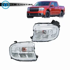 For 2022-2024 Maverick XL/XLT LED Headlight Headlamp w/o LED DRL Left&Right Side
