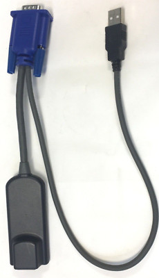 Avocent AVRIQ-USB 520-291-507 KVM IP Cable Adapter mit RJ-45 und VGA + USB