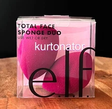 e.l.f. Total Face Sponge Blender Duo NEW Elf