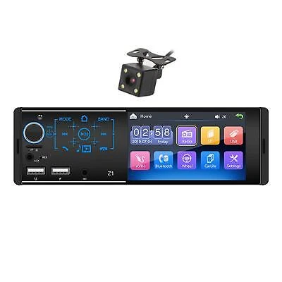 Reproductor de radio MP5 USB auxiliar FM audio estéreo en el tablero de 4,1"" Bluetooth para automóvil enlace espejo Foto 2 de 4
