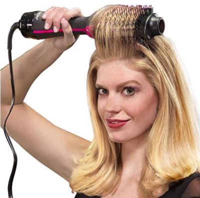Hair Dryer and Volumizer Drying Home Salon Brush Volume Electric