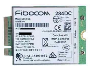 DELL 4G WWAN Card DW5820e FIBOCOM L850-GL LTE/WCDMA MODULE 284DC | eBay UK