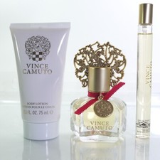 Vince Camuto SET ; EDP SPRAY 1 OZ BODY LOTION2.5 OZ EDP SPRAY.34OZ