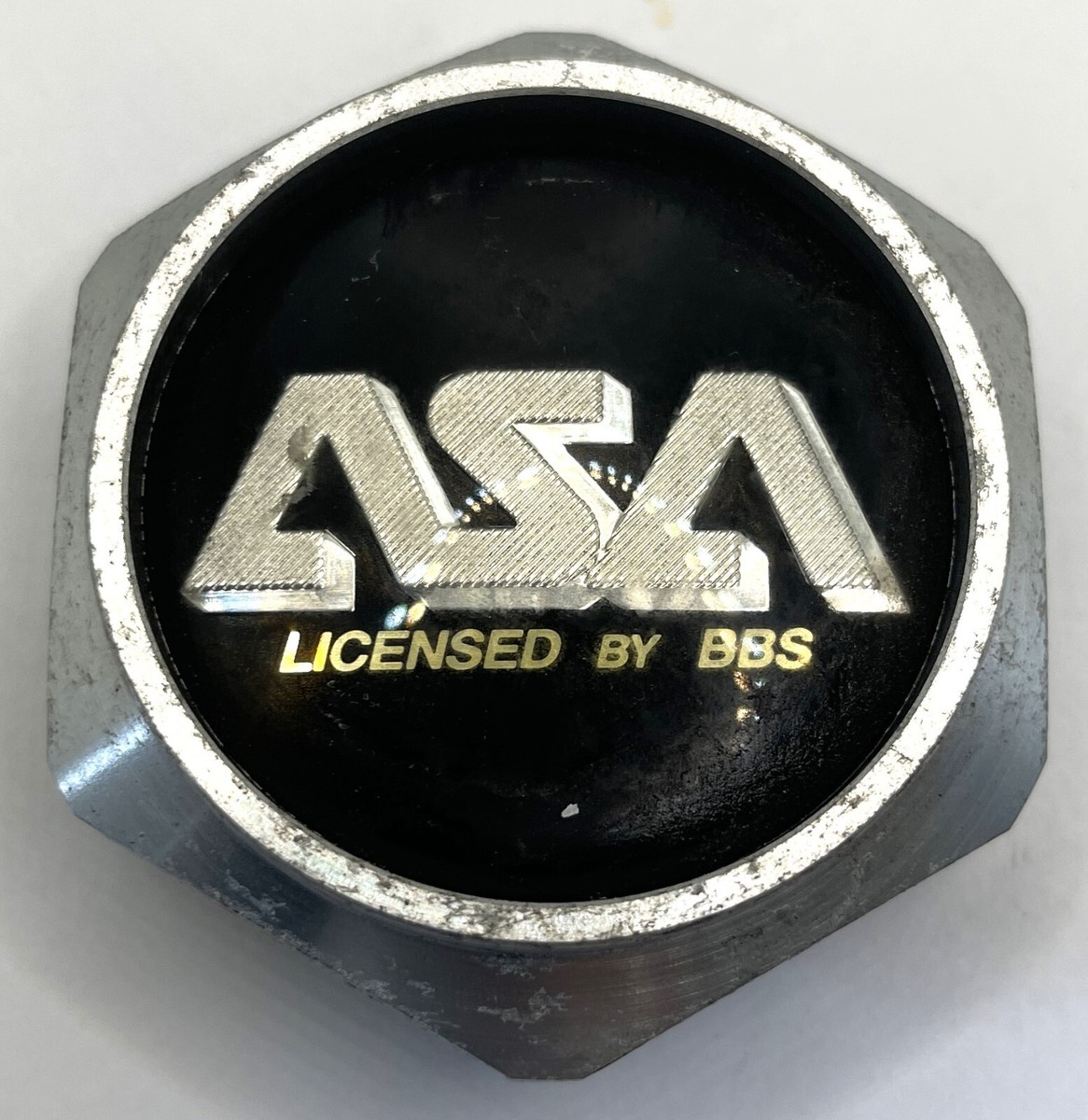 8b346 ASA Black / Silver Wheel Center Cap | eBay