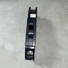 Zinsco Magnetrip 20 Amp 1 Pole Circuit Breaker 1P type T T20 T120 BLACK