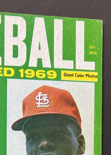 Baseball Illustrated 1969 (V. 5, #1) McLain, Gibson, Brock, Rose, Tiant, Jenkins - Picture 3 of 16