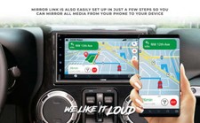 DS18 7" Touchscreen Double 2-Din Receiver Stereo Bluetooth Apple CarPlay DDX7CP