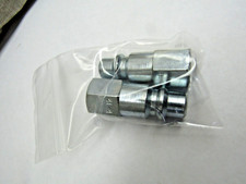 Foster Lot of 2 41-4 Quick Coupler Connector Fitting 1/4 NPT