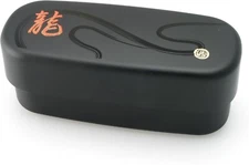 M.V. Trading 2-Tiered Bento Box, Red Ryu (Dragon)