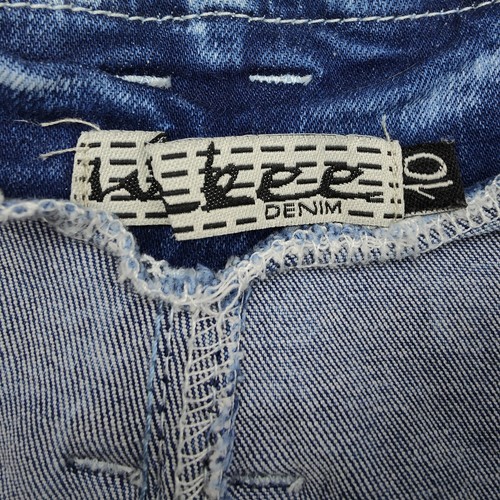 Wakee Jeans Women's Size 10 Blue Denim Wash Biker Style Cotton Blend Stretch - Picture 8 of 18