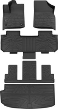 KARPAL Floor Mats Fit for 2018-2024 2025 Chevy Traverse 7 Seats(LT, Z71, RS)
