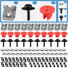 130 Unterfahrschutz Einbausatz Unterboden Repair Kit CLIPS für Ford FIESTA S-MAX