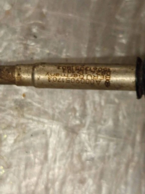 Sensore temperatura gas di scarico diesel Mercedes Classe V W447 2016 A0009051703 - Immagine 3 di 3