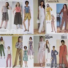 Butterick UNCUT U-PICK Misses Woman Pants Shorts Culottes Sewing Patterns