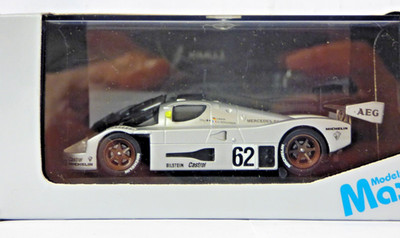Max Models Maßstab 1:43 Sauber Mercedes C9 1000km Nr.62 Masse Schlesser Champs 89