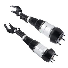 Front Pair Air Shock Strut For Mercedes-Benz GLS350d GLS450 GLS500 GLS550 15-19