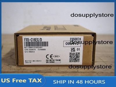 MITSUBISHI FX5-C16EX/D DC digital input module **SAMEDDAY SHIP AVAILA